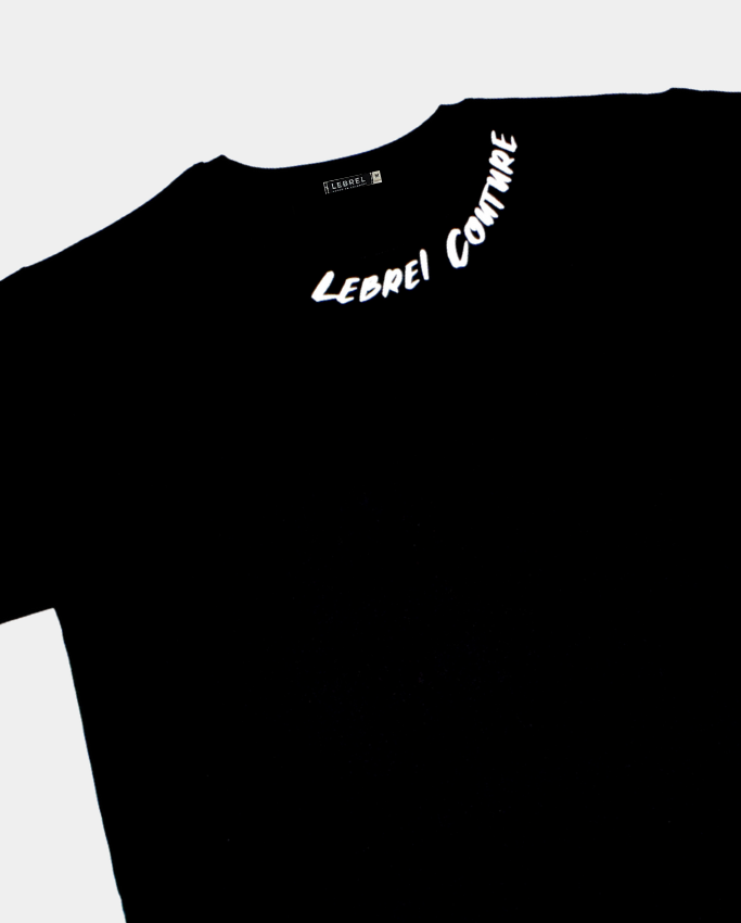 Camiseta Hombre Oversize negra – LEBREL COUTURE