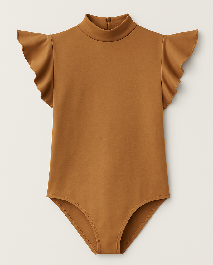 Body Lycra boleros Caramelo