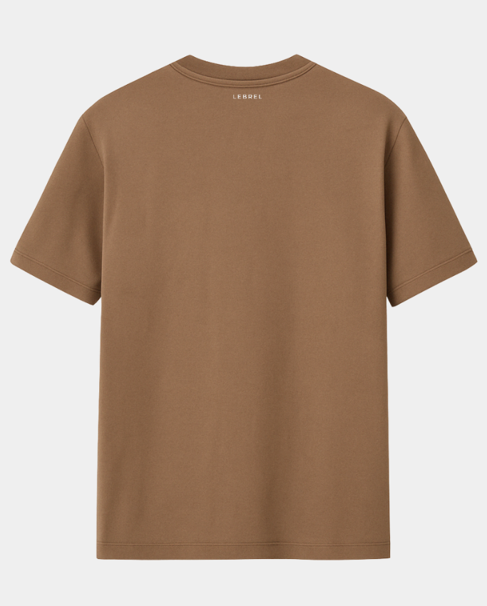 Camiseta Hombre Oversize – Mocha Trace Lebrel