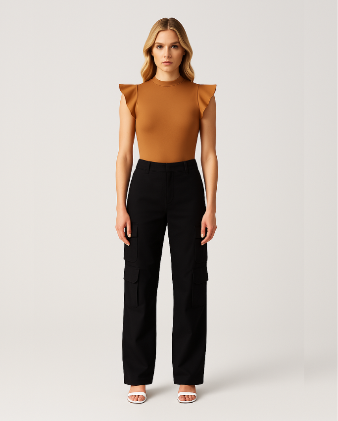 Body Lycra boleros Caramelo