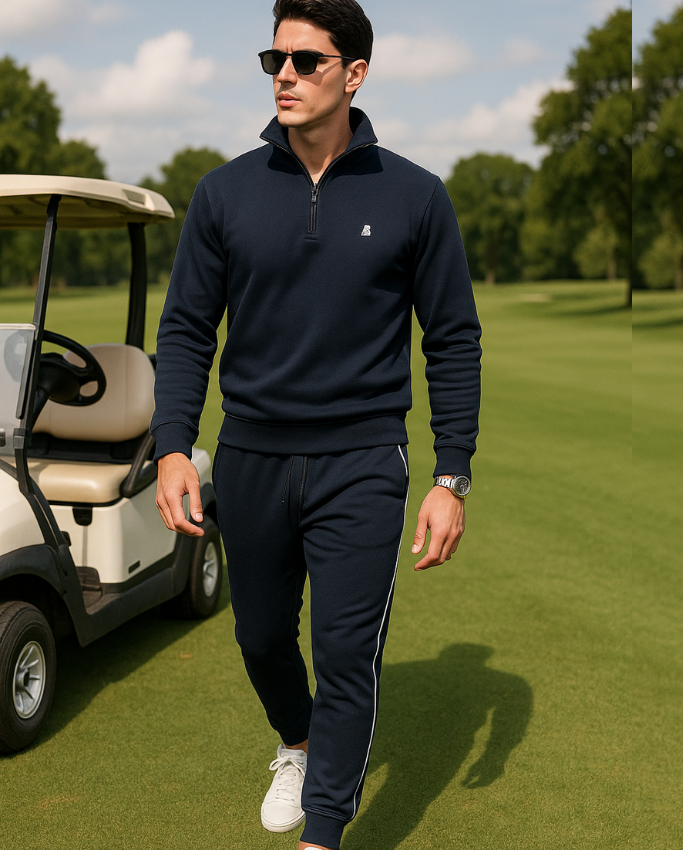 Set Navy Club by LEBREL Hombre - Azul Noche