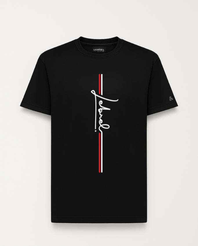 Camiseta Hombre Oversize – Black Edition Lebrel