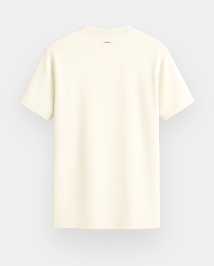 Camiseta Hombre Clásica Blanco hueso – Painting Lebrel