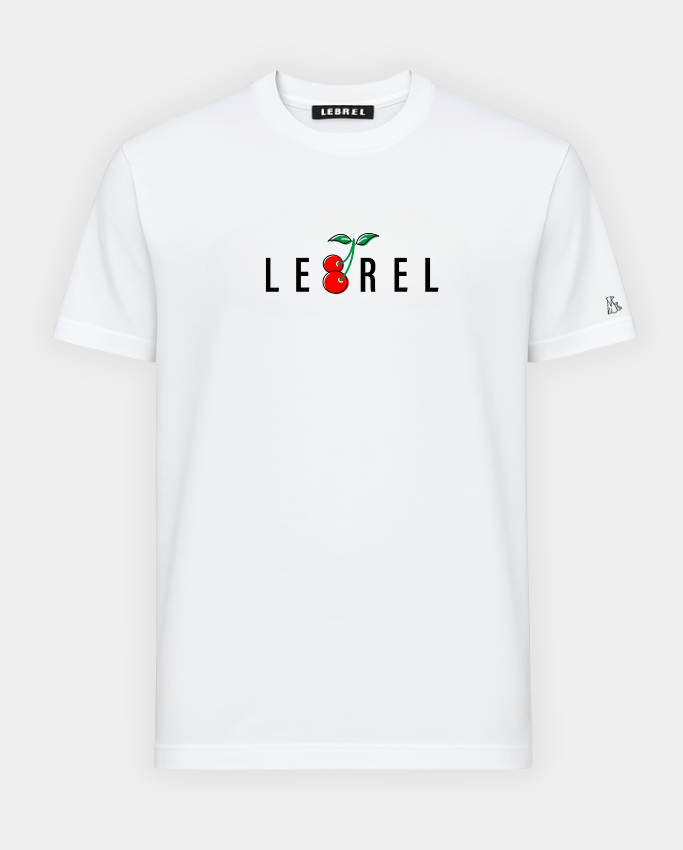 Camiseta Oversize Blanca – Lebrel Cherry Beat