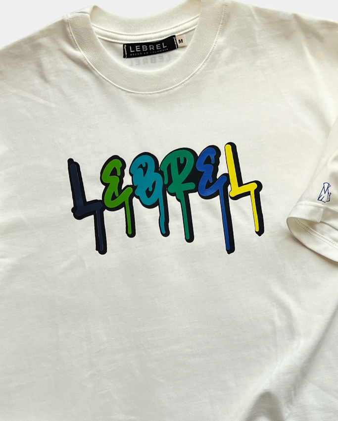 Camiseta Hombre Clásica Blanco hueso – Painting Lebrel