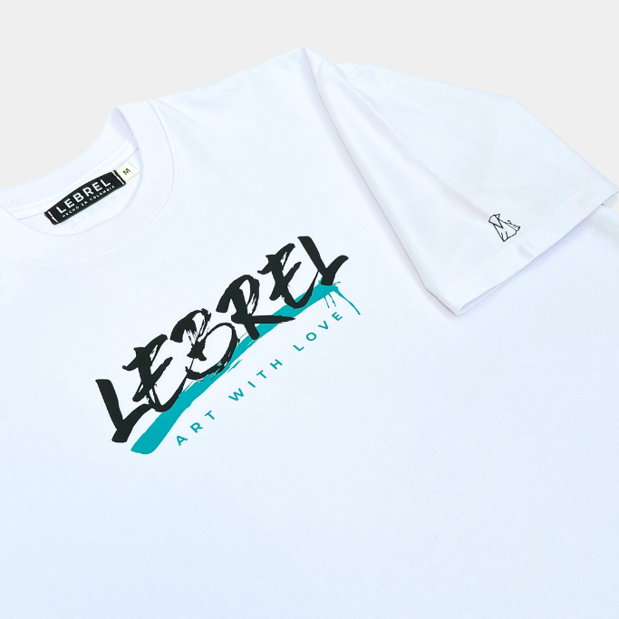 Camiseta Hombre Clásica Blanca – Art with Love