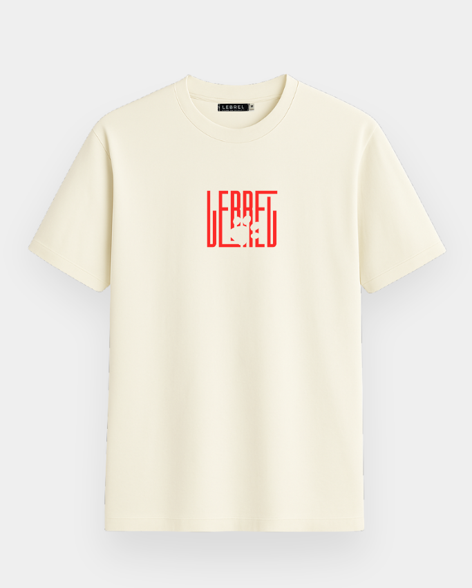 Camiseta Unisex Oversize Blanco hueso – Lebrel Pets
