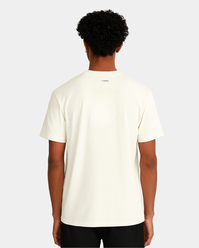 Camiseta Hombre Clásica Blanco hueso – Painting Lebrel