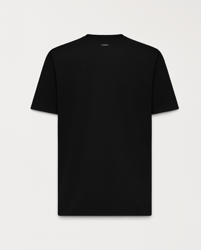 Camiseta Hombre Oversize negra – LEBREL COUTURE
