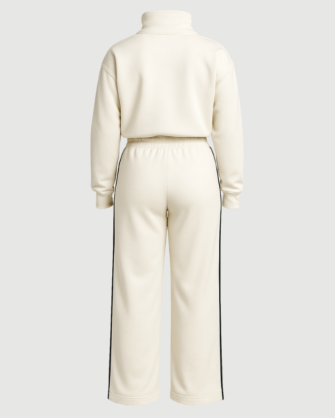 Set Lujo Deportivo Mujer Blanco hueso