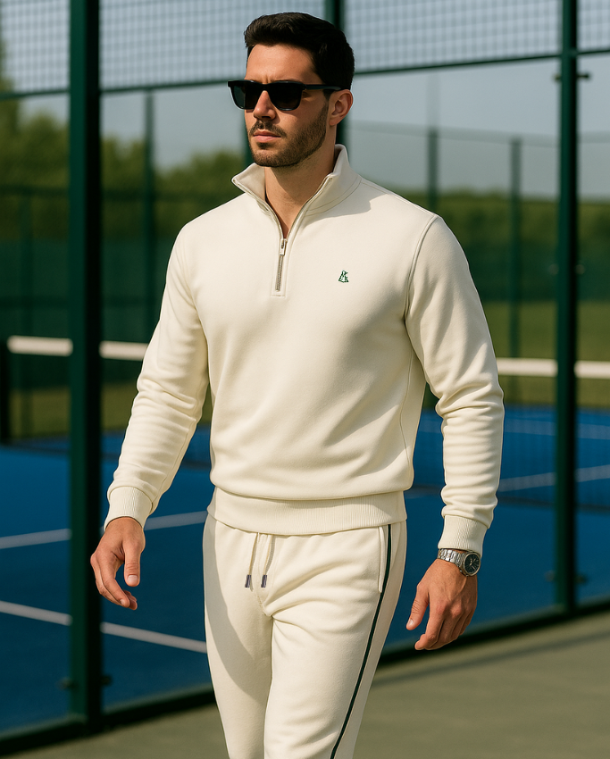 Set Navy Club by LEBREL  Hombre - Ivory