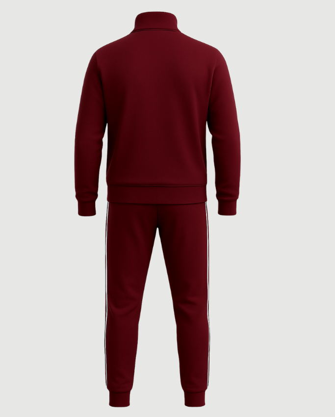 Set Navy Club by LEBREL  Hombre - Vinotinto