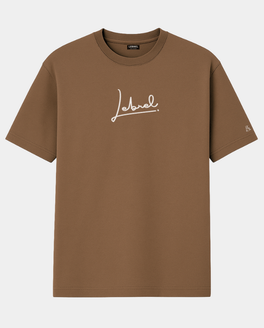 Camiseta Hombre Oversize – Essenza Mocha