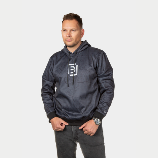 Hoodie – Textura negro