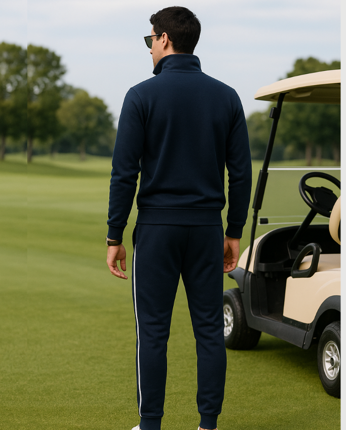 Set Navy Club by LEBREL  Hombre - Azul Noche