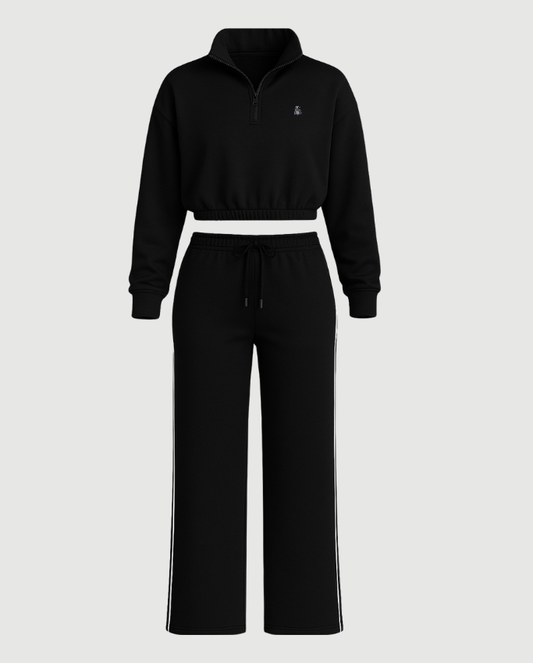 Set Lujo Deportivo Mujer Negro