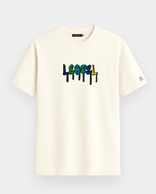 Camiseta Hombre Clásica Blanco hueso – Painting Lebrel