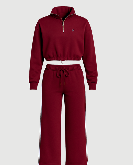 Set Lujo Deportivo Mujer Vinotinto