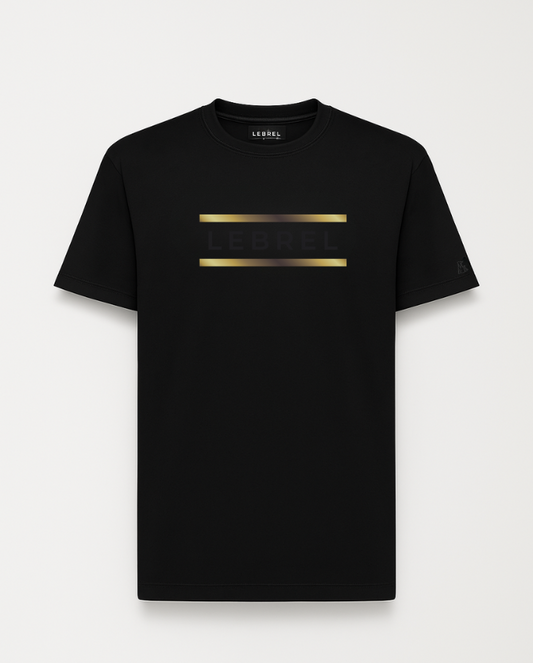 Camiseta Hombre Oversize – Black Gold Lebrel