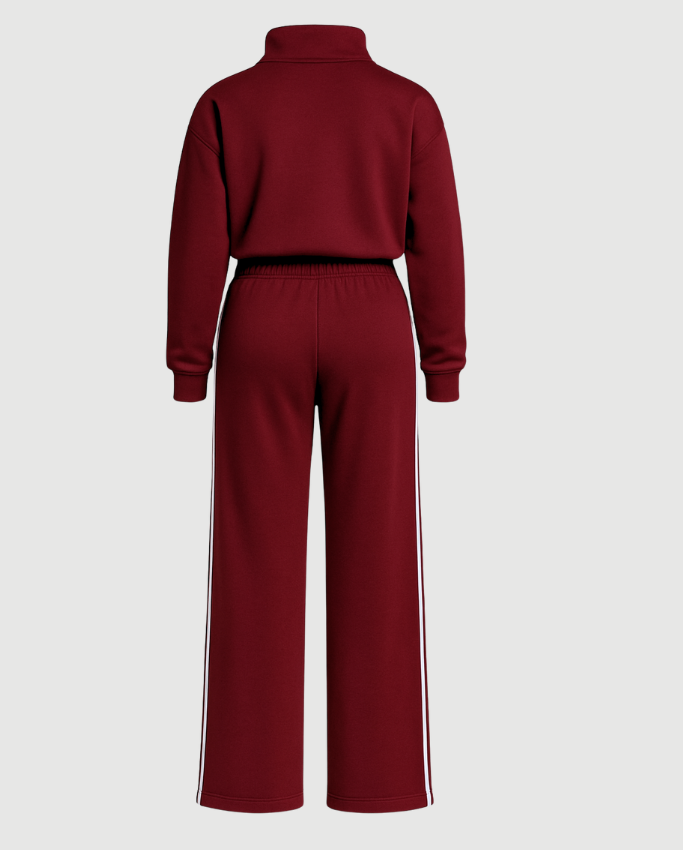 Set Lujo Deportivo Mujer Vinotinto