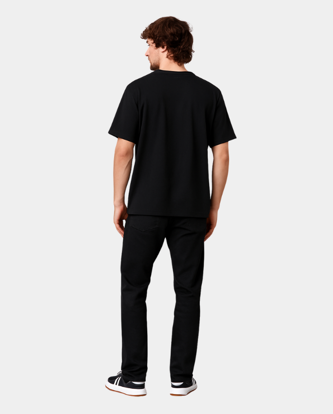 Camiseta Hombre Oversize – Black Gold Lebrel