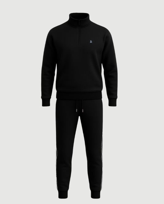 Set Navy Club by LEBREL  Hombre - Negro